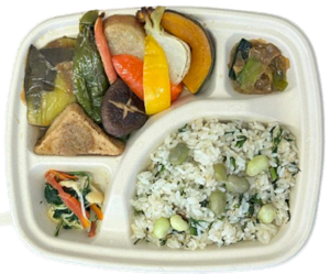 京都産ヴィーガン冷凍弁当